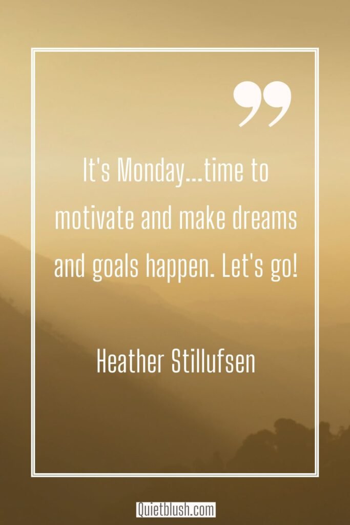 Monday motivation You don't have to see the whole staircase, just take the first step - Martin Luther King