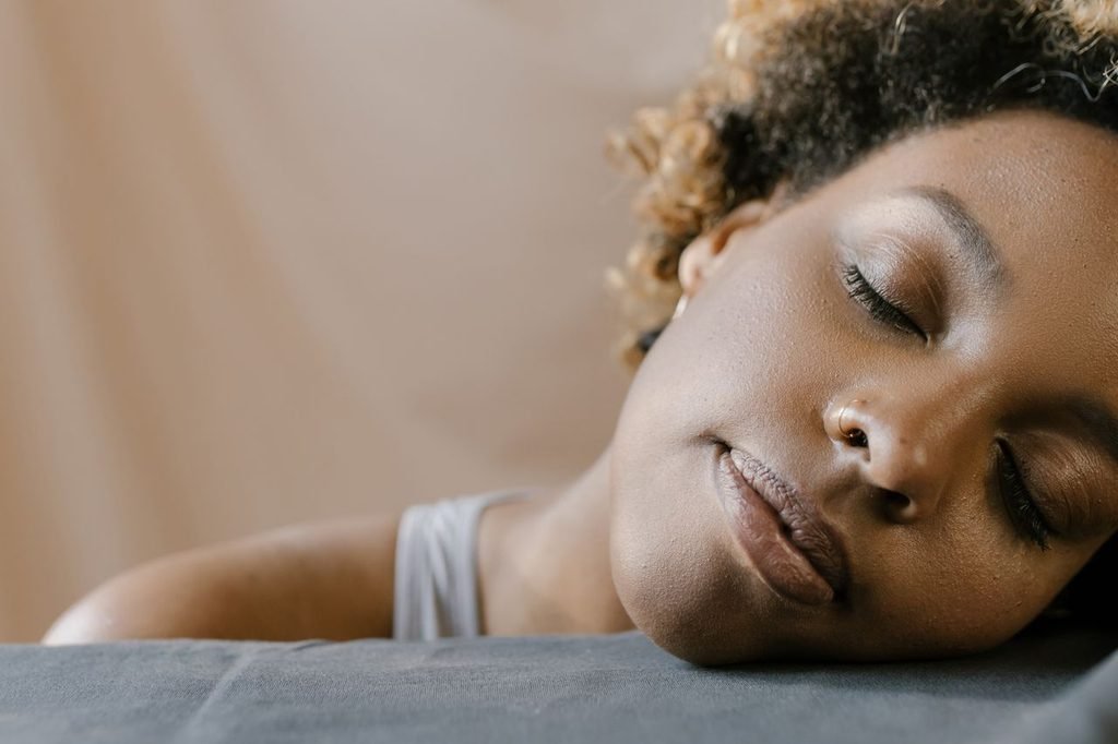 Build a Wind-Down Routine That Actually Helps You Sleep: woman sleeping